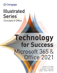 Imagen de portada: Technology for Success and Illustrated Series® Collection, Microsoft® 365® & Office® 2021 1st edition 9780357675038
