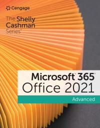 Cover image: Shelly Cashman Series Microsoft Office 365 Advanced 1st edition 9780357676882