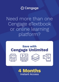 Cover image: Cengage Unlimited subscription, 4 months 1st edition 9780357700037