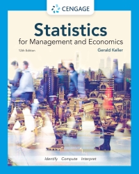 Cover image: Statistics for Management and Economics 12th edition 9780357714270