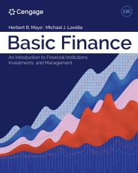 Imagen de portada: Basic Finance: An Introduction to Financial Institutions, Investments, and Management 13th edition 9780357714744