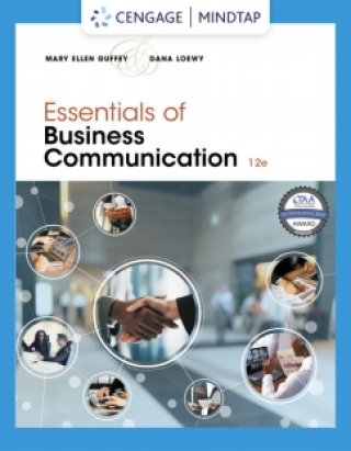 Cover image: MindTap for Guffey/Loewy's Essentials of Business Communication, 1 term Instant Access 12th edition 9780357714997