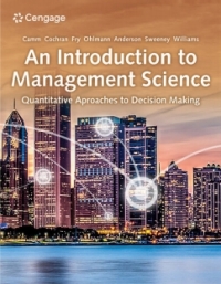 Cover image: WebAssign for Camm/Cochran/Fry/Ohlmann/Anderson/Sweeney/Williams' An Introduction to Management Science: Quantitative Approaches to Decision Making, Single-Term Instant Access 16th edition 9780357715536