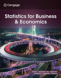 Cover image: Statistics for Business & Economics 15th edition 9780357715857