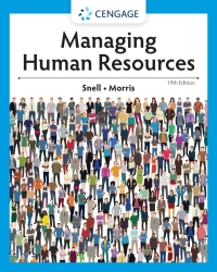 Cover image: Managing Human Resources 19th edition 9780357716519