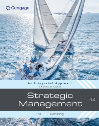 Cover image: Strategic Management: Theory & Cases: An Integrated Approach 14th edition 9780357716625