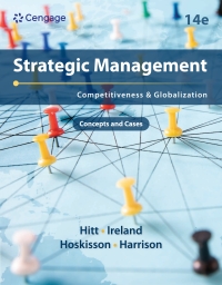 Cover image: Strategic Management: Concepts and Cases: Competitiveness and Globalization 14th edition 9780357716762