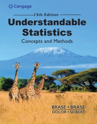 Imagen de portada: Understandable Statistics 13th edition 9780357719176