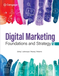 Cover image: Digital Marketing Foundations and Strategy 5th edition 9780357720738