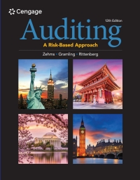 Cover image: Auditing: A Risk Based-Approach 12th edition 9780357721872