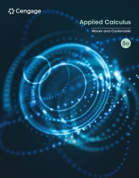 Cover image: Applied Calculus 8th edition 9780357723487