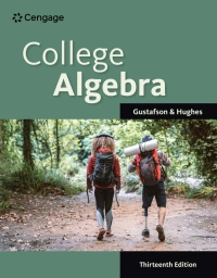 Cover image: College Algebra 13th edition 9780357723654