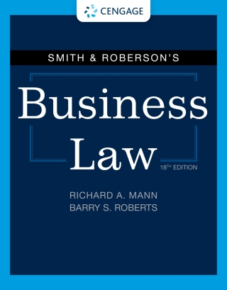 Cover image: Cengage Infuse for Mann/Roberts' Smith & Roberson's Business Law, 1 term Instant Access 18th edition 9780357752890
