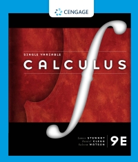 Cover image: Single Variable Calculus 9th edition 9780357042915
