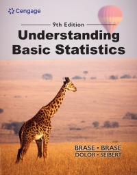 Cover image: Understanding Basic Statistics 9th edition 9780357757352