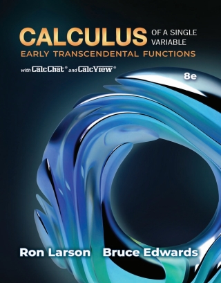 Cover image: Calculus of a Single Variable: Early Transcendental Functions 8th edition 9780357759509