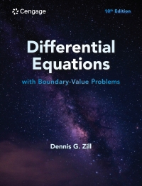 Cover image: Differential Equations with Boundary-Value Problems 10th edition 9780357760451