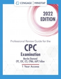 Cover image: MindTap for Cengage's Professional Review Guide for the CPC Examination, 2022 Edition: Online Exam Preparations 1st edition 9780357762080