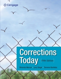 Cover image: Corrections Today 5th edition 9780357763506