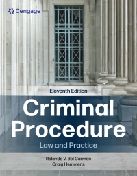 Cover image: Criminal Procedure: Law and Practice 11th edition 9780357763636