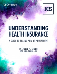 Cover image: MindTap for Green's Understanding Health Insurance: A Guide to Billing and Reimbursement - 2023 Edition, 2 terms Instant Access 18th edition 9780357764107