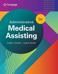 Imagen de portada: Administrative Medical Assisting 9th edition 9780357765272