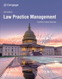 Cover image: Practical Law Office Management 5th edition 9780357767405