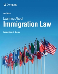Cover image: Learning About Immigration Law 4th edition 9780357767542