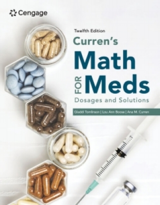 Cover image: WebAssign for Curren's Math for Meds: Dosages and Solutions, Single-Term Instant Access 12th edition 9780357768136