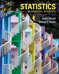 Cover image: Statistics for the Behavioral Sciences 5th edition 9780357671030