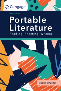 Imagen de portada: PORTABLE Literature: Reading, Reacting, Writing 10th edition 9780357793855