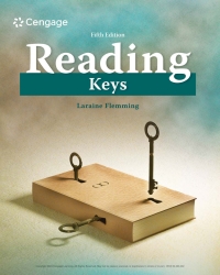 Cover image: Reading Keys 5th edition 9780357794272