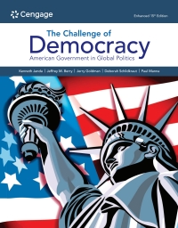 Imagen de portada: The Challenge of Democracy: American Government in Global Politics, Enhanced 15th edition 9780357794555