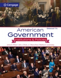 Cover image: Cengage Infuse for Wilson/Dilulio/Bose/Levendusky American Government: Institutions & Policies Enhanced, 1 term Instant Access 17th edition 9780357794821