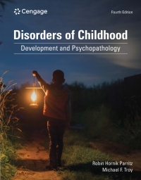 Cover image: Disorders of Childhood: Development and Psychopathology 4th edition 9780357796467