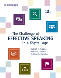 Imagen de portada: The Challenge of Effective Speaking in a Digital Age 18th edition 9780357798782