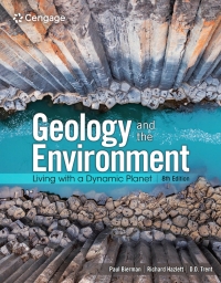 Cover image: Geology and the Environment: Living with a Dynamic Planet 8th edition 9780357851654