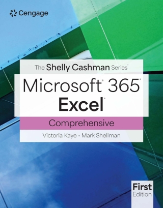 Cover image: The Shelly Cashman Series® Microsoft® Office 365® & Excel® Comprehensive 1st edition 9780357881613