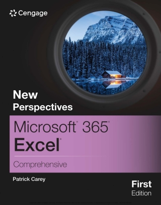 Cover image: New Perspectives Microsoft® 365® Excel® Comprehensive 1st edition 9780357882221