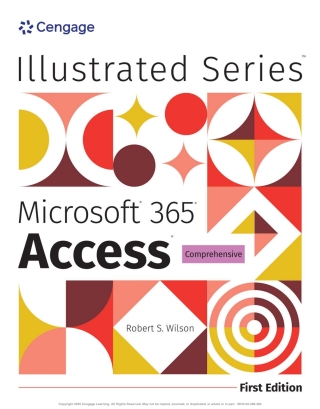 Cover image: Illustrated Microsoft® 365® Access® Comprehensive 1st edition 9780357882795