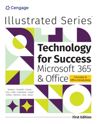 Cover image: Technology for Success and Illustrated Series® Collection, Microsoft® 365® & Office® 1st edition 9780357882870