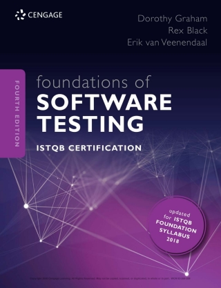 Cover image: Foundations of Software Testing ISTQB Certification 4th edition 9781473764804