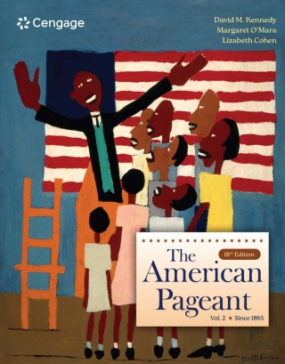 Cover image: The American Pageant, Volume 2 18th edition 9780357898888