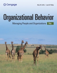 Cover image: Organizational Behavior: Managing People and Organizations 14th edition 9780357899076