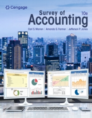 Cover image: CNOWv2 for Warren/Farmer/Jones's Survey of Accounting, 1 term Instant Access 10th edition 9780357900321