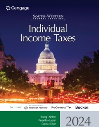 Imagen de portada: South-Western Federal Taxation 2024: Individual Income Taxes 47th edition 9780357900550