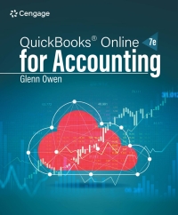Imagen de portada: Using QuickBooks Online for Accounting 2024 7th edition 9780357901182