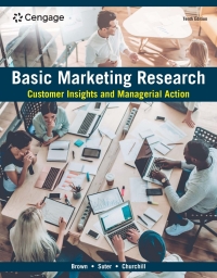 Cover image: Basic Marketing Research: Customer Insights and Managerial Action 10th edition 9780357901847
