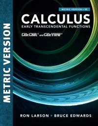 Cover image: Calculus: Early Transcendental Functions, International Metric Edition 8th edition 9780357908426