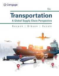 Cover image: Transportation: A Global Supply Chain Perspective 10th edition 9780357908549